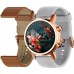 Moto 360 3rd Gen 2020 - Wear OS by Google - The Luxury Stainless Steel Smartwatch with Included Interchangeable Genuine Leather and High-Impact Sports Bands